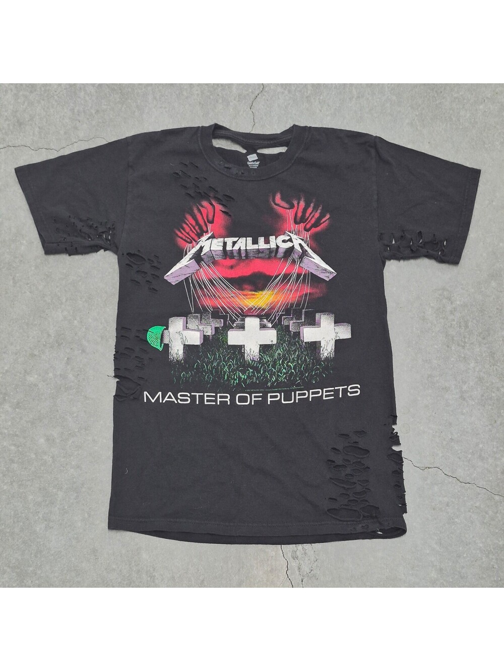Metallica Master of Puppets 2007 T Shirt